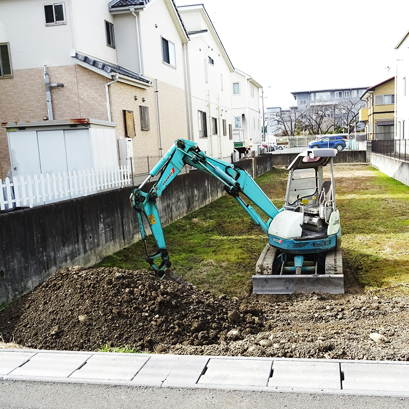 三野工業株式会社　土木工事・コンクリート工事　住宅用造成工事